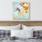 Monogram M Premium - omgepakt Canvas (gloss) (Insitu (Slaapkamer))