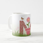 Monogram M Spring Garden Mok (Voorkant links)