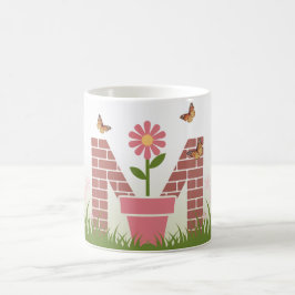 Monogram M Spring Garden Mok