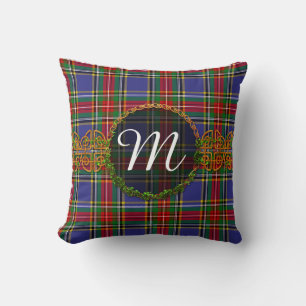Monogram MacBeth Tartan Kussen
