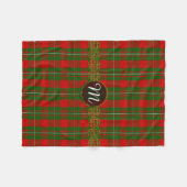 Monogram MacGregor Tartan Fleece Deken (Voorkant (Horizontaal))