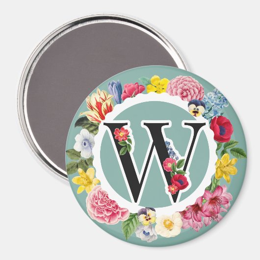 Monogram Magneet (Voorkant / Achterkant)