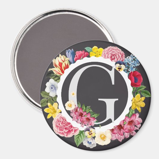 Monogram Magneet (Voorkant / Achterkant)