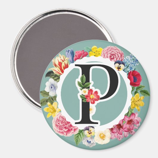 Monogram Magneet (Voorkant / Achterkant)