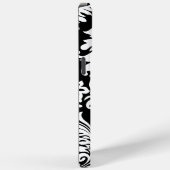 Monogram  Magnolia Flower Pattern iphone Case-Mate iPhone Case (Achterkant / Rechts)