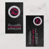 Monogram Makeup Visitekaartjes (Voorkant / Achterkant)