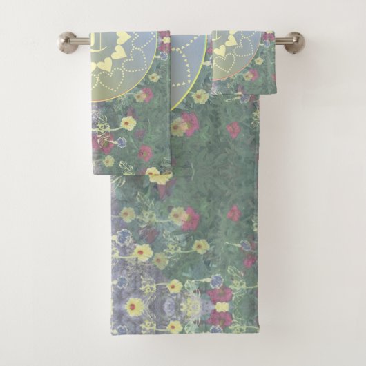 Monogram Mandala et Fleur sauvage (En situation)