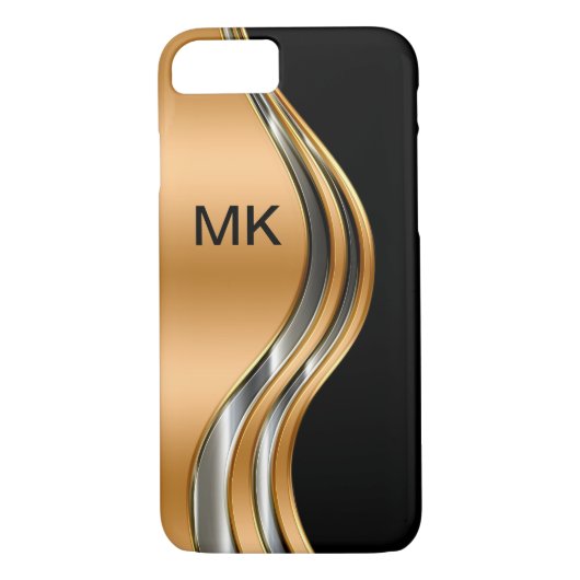 Monogram Mannen koelen Case-Mate iPhone Case (Achterkant)