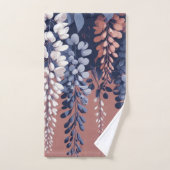 Monogram Marine Rose Wisteria Élégance (Serviette à main)