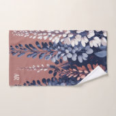 Monogram Marine Rose Wisteria Élégance (Serviette à main)