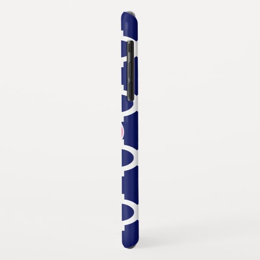 Monogram marinesleuton marineslein Marokkaans #5 H Case-Mate iPhone Case (Achterkant/links)