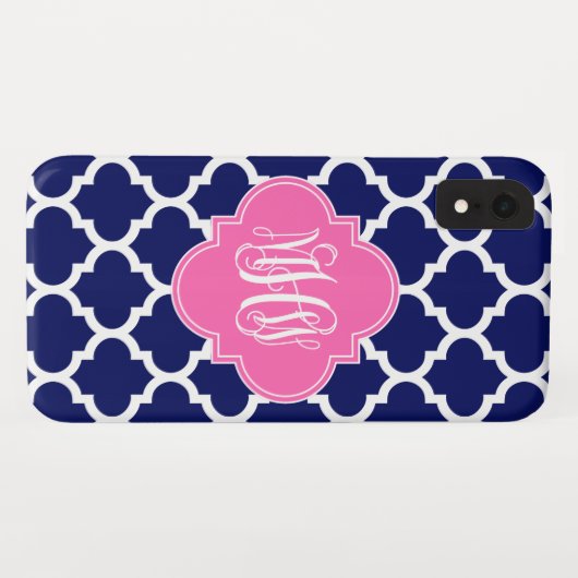 Monogram marinesleuton marineslein Marokkaans #5 H Case-Mate iPhone Case (Achterkant (horizontaal))