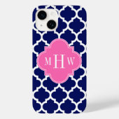 Monogram marinesleuton marineslein Marokkaans #5 H Case-Mate iPhone Case (Achterkant)