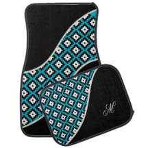 Monogram Mayan Pattern | DIY Achtergrondkleur