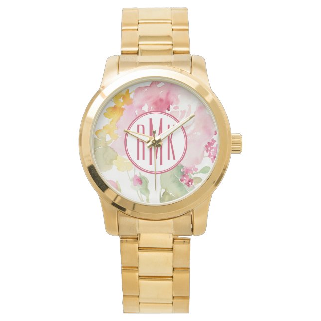 Monogram | medio juli horloge (Voorkant)