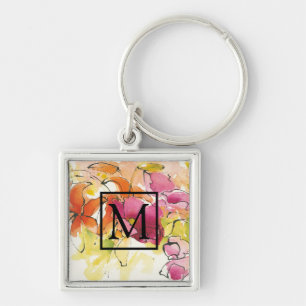 Monogram   medio juli sleutelhanger