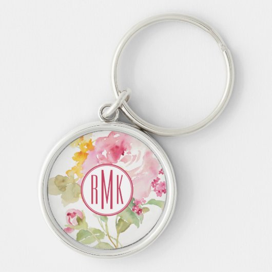 Monogram | medio juli sleutelhanger (Voorkant)