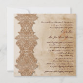 Monogram  Mediterraan Grieks Bruiloft Kaart (Voorkant)