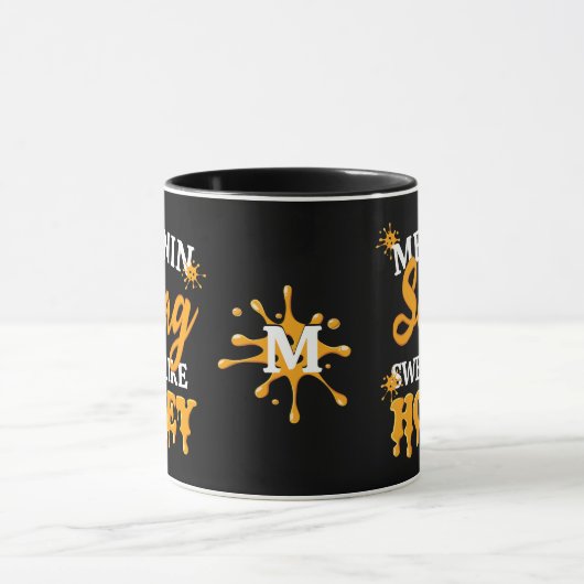 Monogram MELANIN Sweet-als-Honey SWAG Mok (Midden)