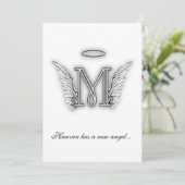 Monogram Memorial Programma (Staand voorkant)