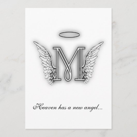 Monogram Memorial Programma (Voorkant)