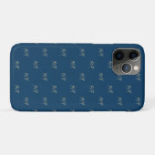 Monogram met eerste letters van je naam Case-Mate iPhone case (Achterkant (horizontaal))