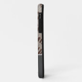 monogram met houten grunge! Case-Mate iPhone case (Achterkant/links)