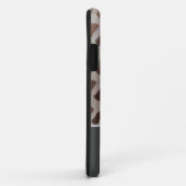 monogram met houten grunge! Case-Mate iPhone case (Achterkant/rechts)