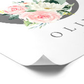 Monogram met letter O, Initiaal prints (Hoek)