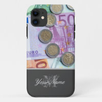  Monogram met munten en bankbiljetten!