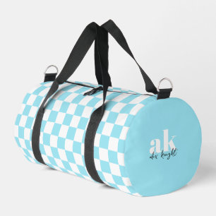 Monogram met retrosignatuur gecontroleerd plunjezak