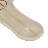 Monogram minikaas kaasplaat voor faux-houtdruiven snijplank (Hoek)