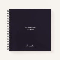 Monogram Minimale houtskool Grijs Witte Spiraal