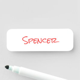 Monogram minimalist custom name  naamplaatje