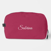 Monogram minimalistische kersroze roze