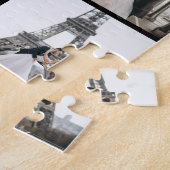 Monogram Modern 9 Foto Collage Legpuzzel (Zijkant)