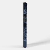 Monogram Modern Blauwe Denim Swirl Plus Pro Max) Case-Mate iPhone Case (Achterkant / Rechts)