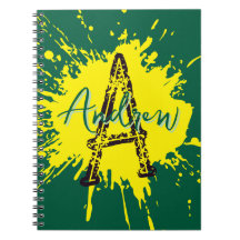 Monogram Modern Boy Preppy Back-To-School Notitieb