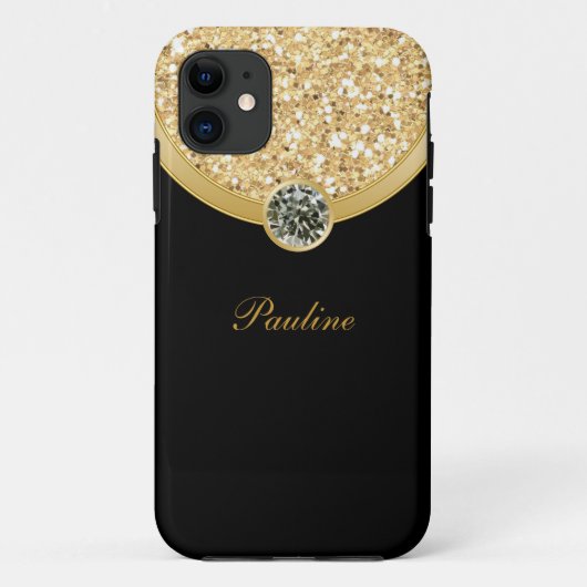 Monogram modern Case-Mate iPhone case (Achterkant)