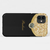 Monogram modern Case-Mate iPhone case (Achterkant (horizontaal))