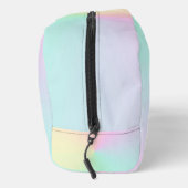 Monogram Modern Chique Regenboog Pastel Ombre Toilettasje (Rechts)