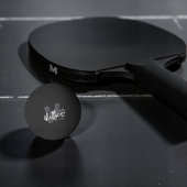 Monogram Modern Cool Grunge Jouw naam toevoegen Pingpongballen