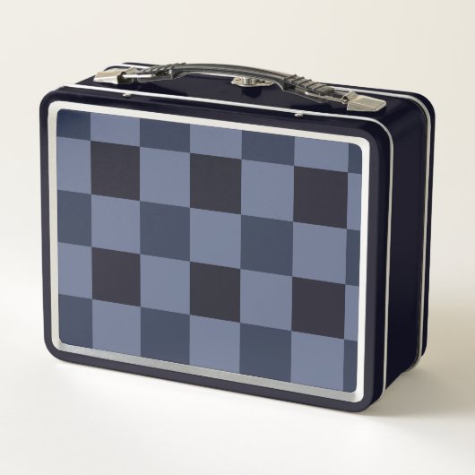 Monogram Modern Cottcore Gingham Check Pset (Achterkant)