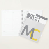 Monogram Modern Planner (Display)