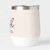 Monogram Modern Script Blush Pink Chic Monogram (Links)
