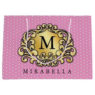 Monogram Modern Stijlvol Creëer Uw Eigen Groot Cadeauzakje