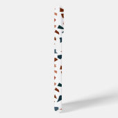 Monogram Modern Terrazzo Mozaïekpatroon Case-Mate iPhone Case (Achterkant / Rechts)