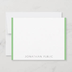 Monogram Moderne Elegante Minimalistische Sjabloon
