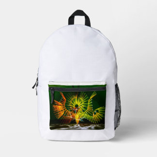 Monogram moderne typografie bedrukte rugzak