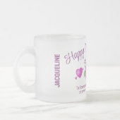 Monogram Moederdag Matglas Koffiemok (Links)